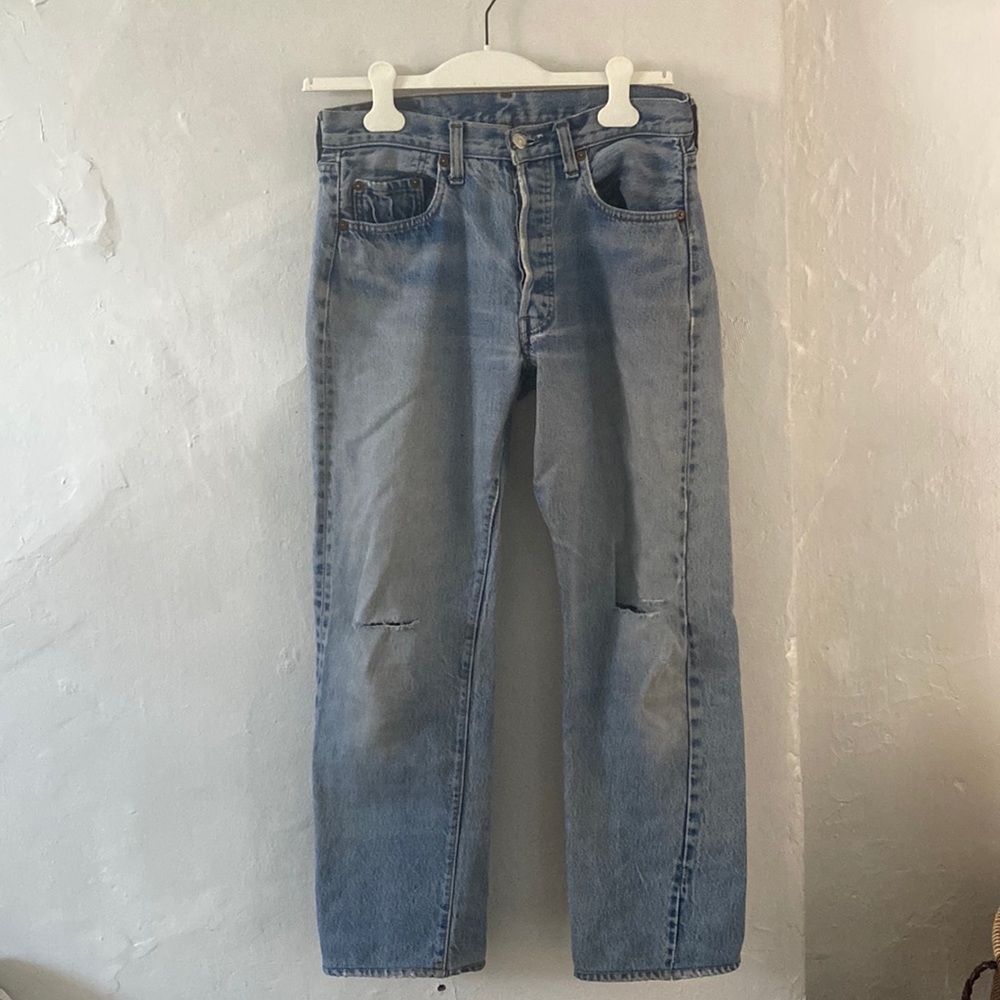 Perfectly worn Levi’s - Vintage 501